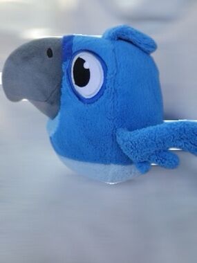 Angry Birds Rio Blu Plush Blue Spix Macaw Bird 2011 Commonwealth